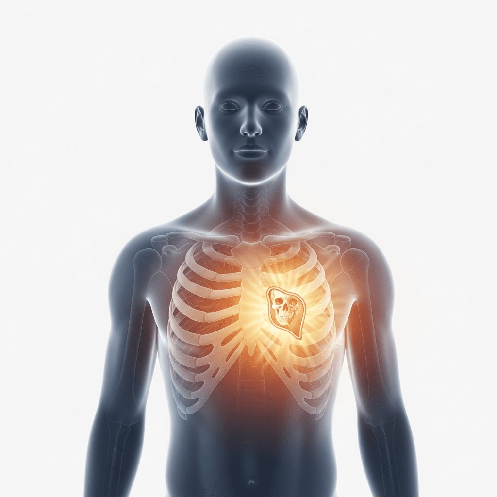 Broken Ribs illustration