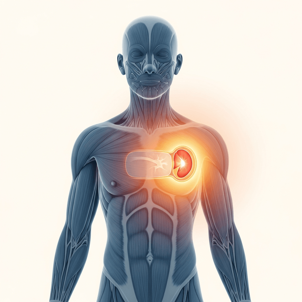 Ruptured Spleen illustration