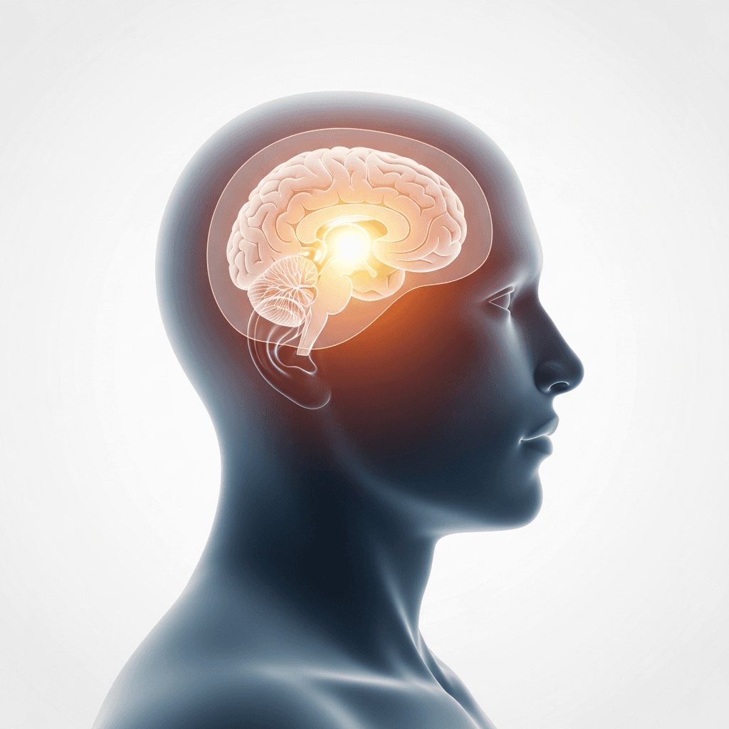 Concussion (Mild TBI) illustration