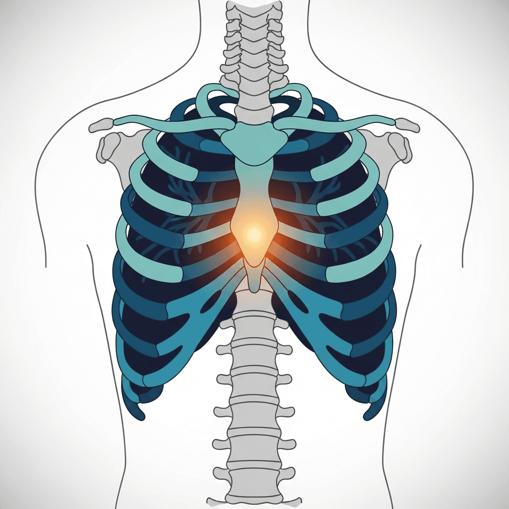 Sternum Fracture illustration