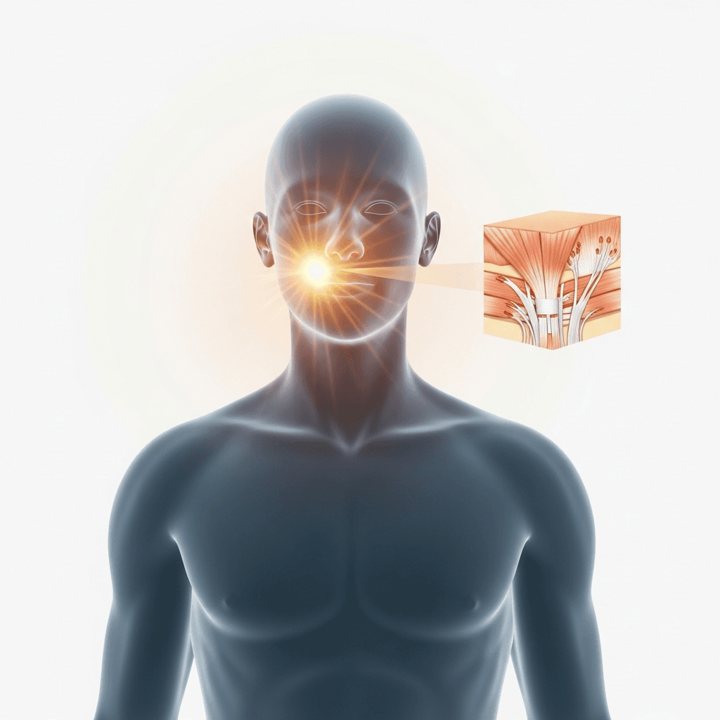 Facial Lacerations illustration