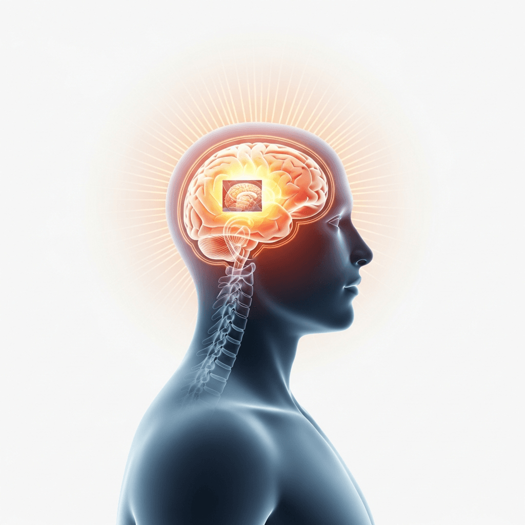 Severe Traumatic Brain Injury illustration