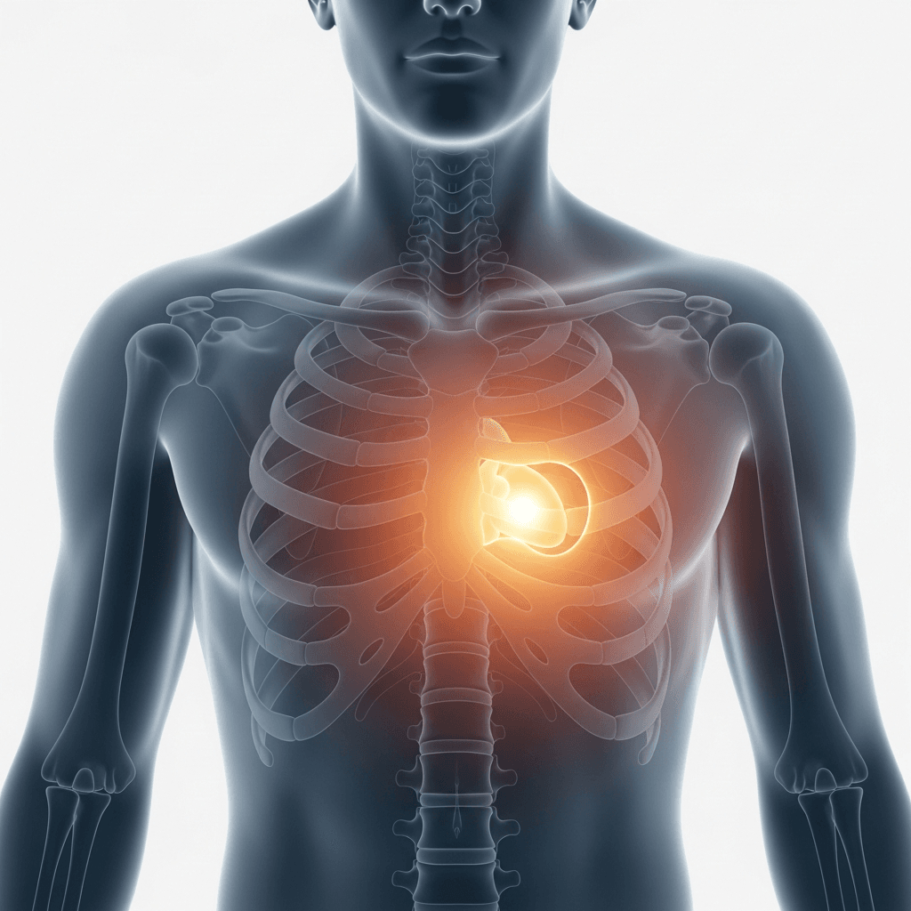 Cardiac Contusion illustration